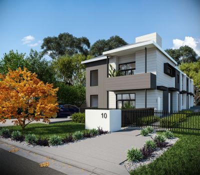 Huge Courtyard - Rear Of Block