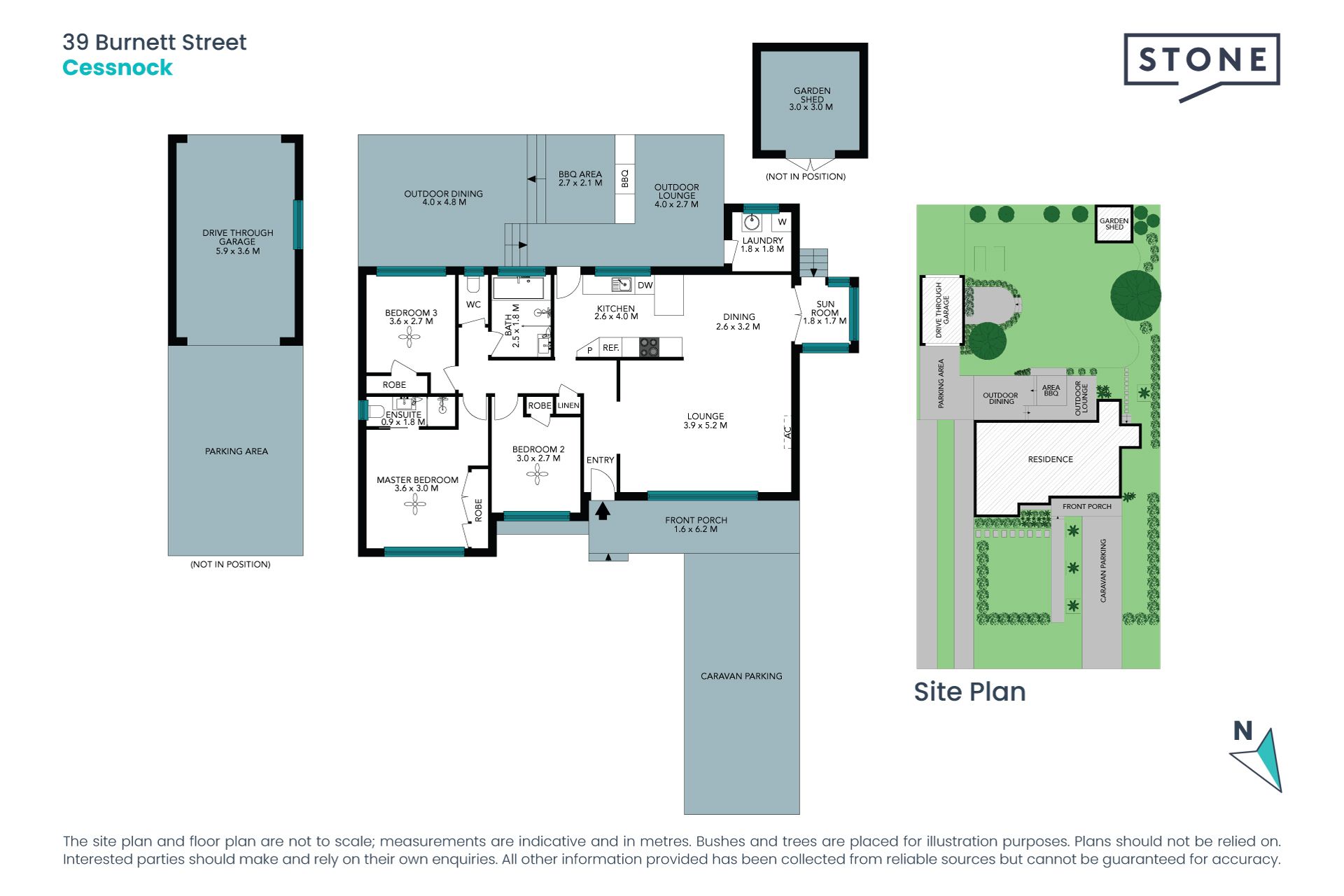 Stylish, modern 3 bedroom family home
