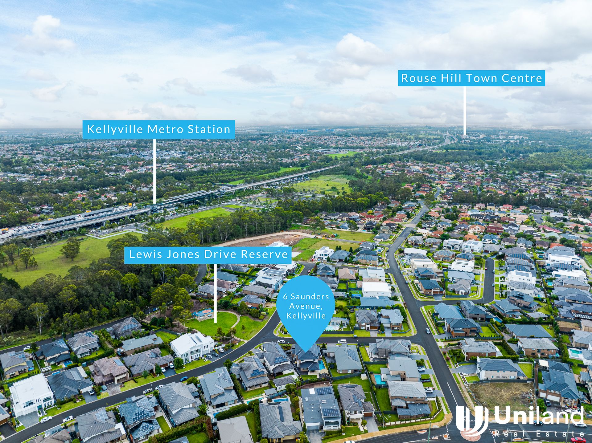 6 Saunders Avenue, Kellyville Uniland Real Estate