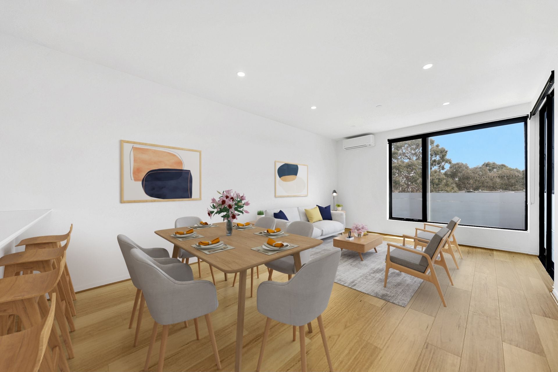 Stylish Contemporary Living Awaits