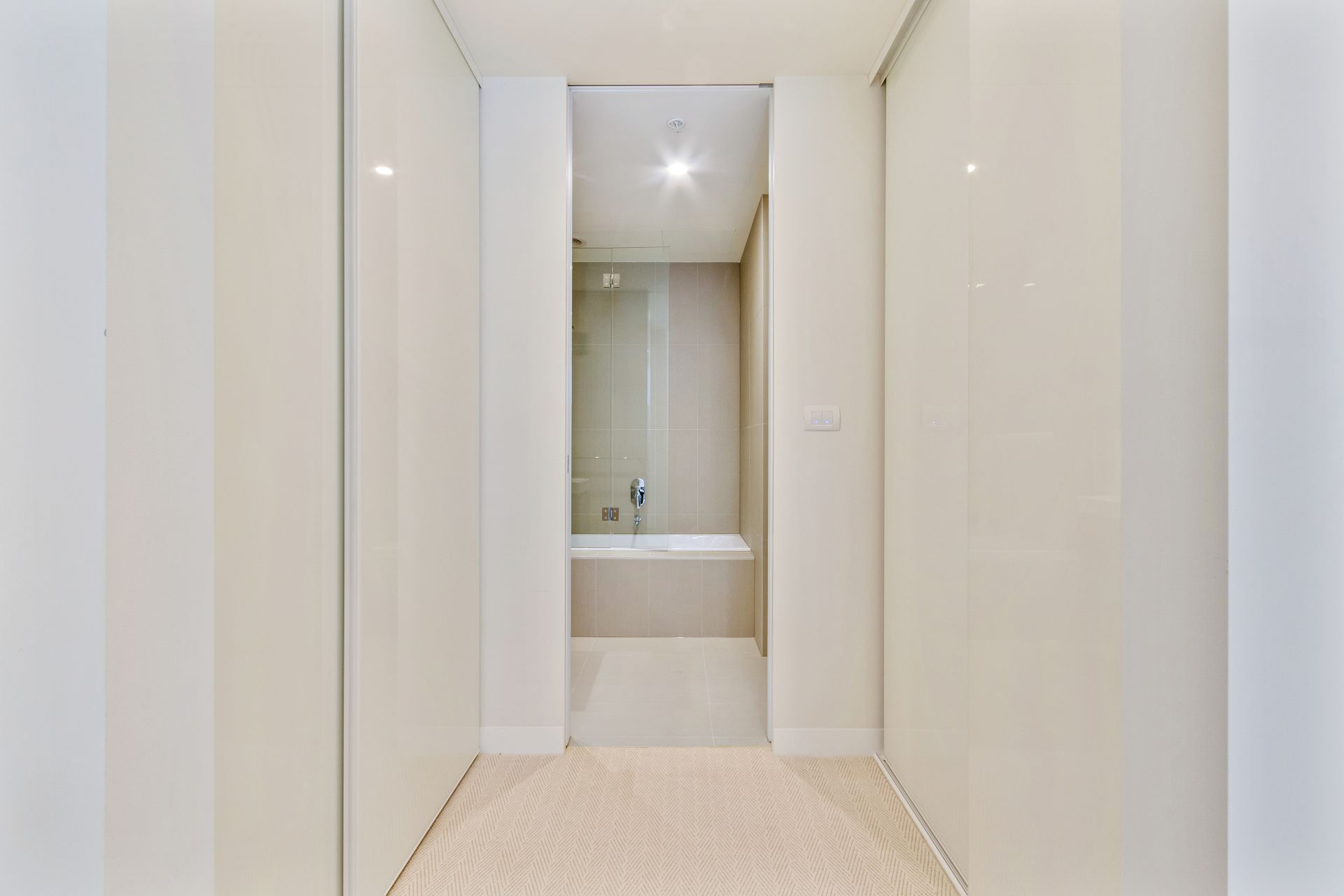 Spacious and light filled living at The Marque