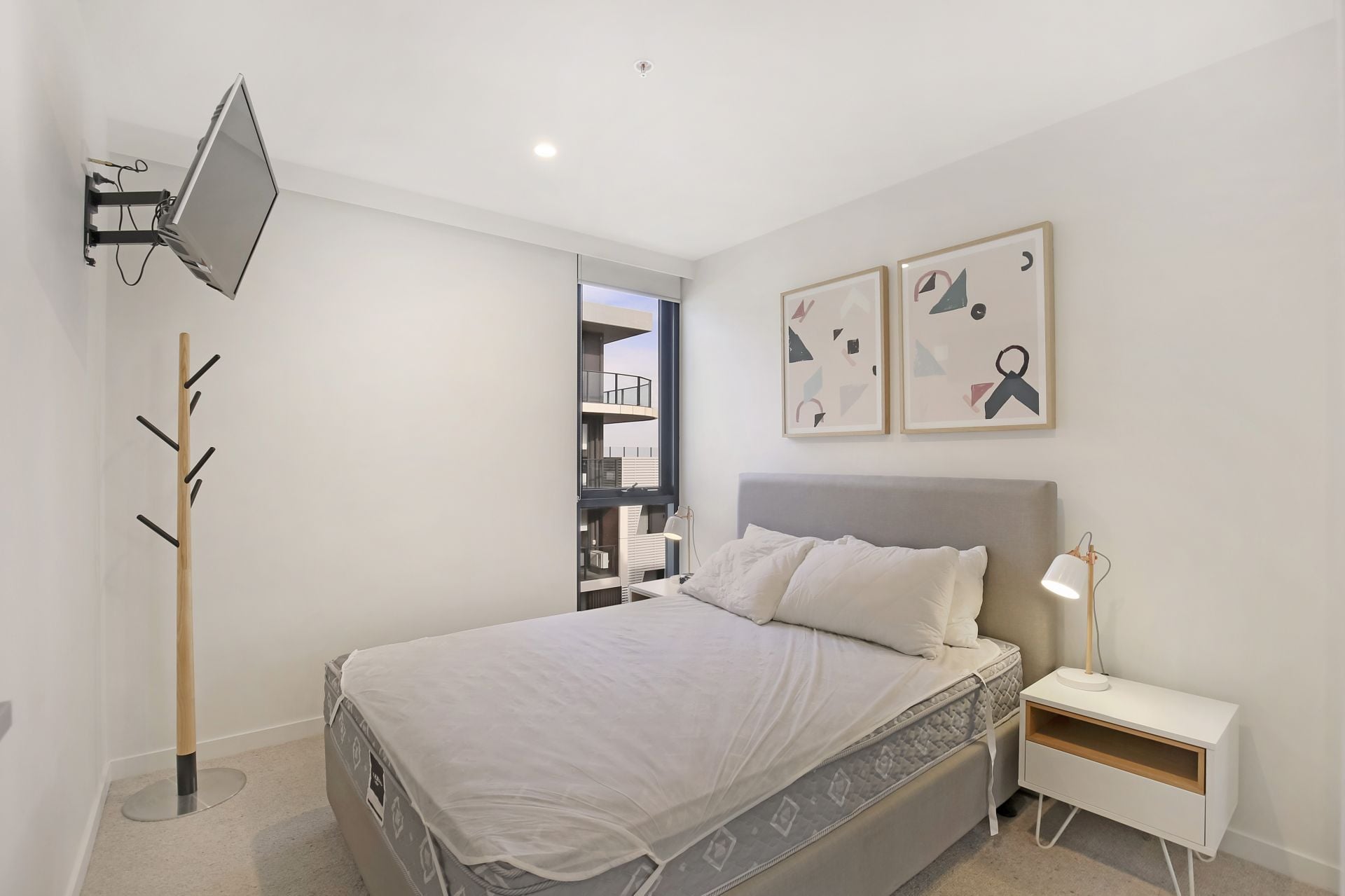 Furnished or Unfurnished apartment with uninterrupted city views.