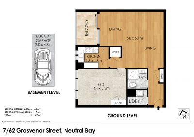 7/62-66 Grosvenor Street NEUTRAL BAY NSW, Bay - Thumbnail 6