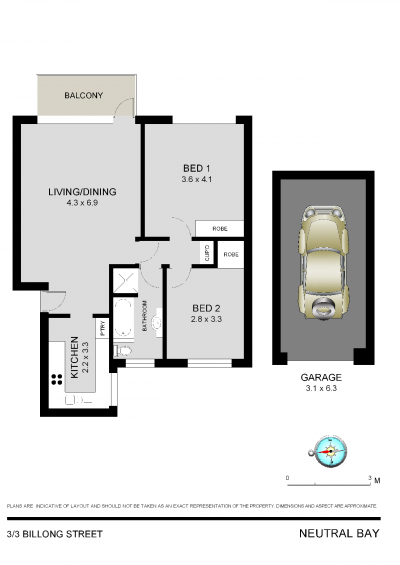 3/3 Billong Street NEUTRAL BAY NSW, Bay - Thumbnail 8