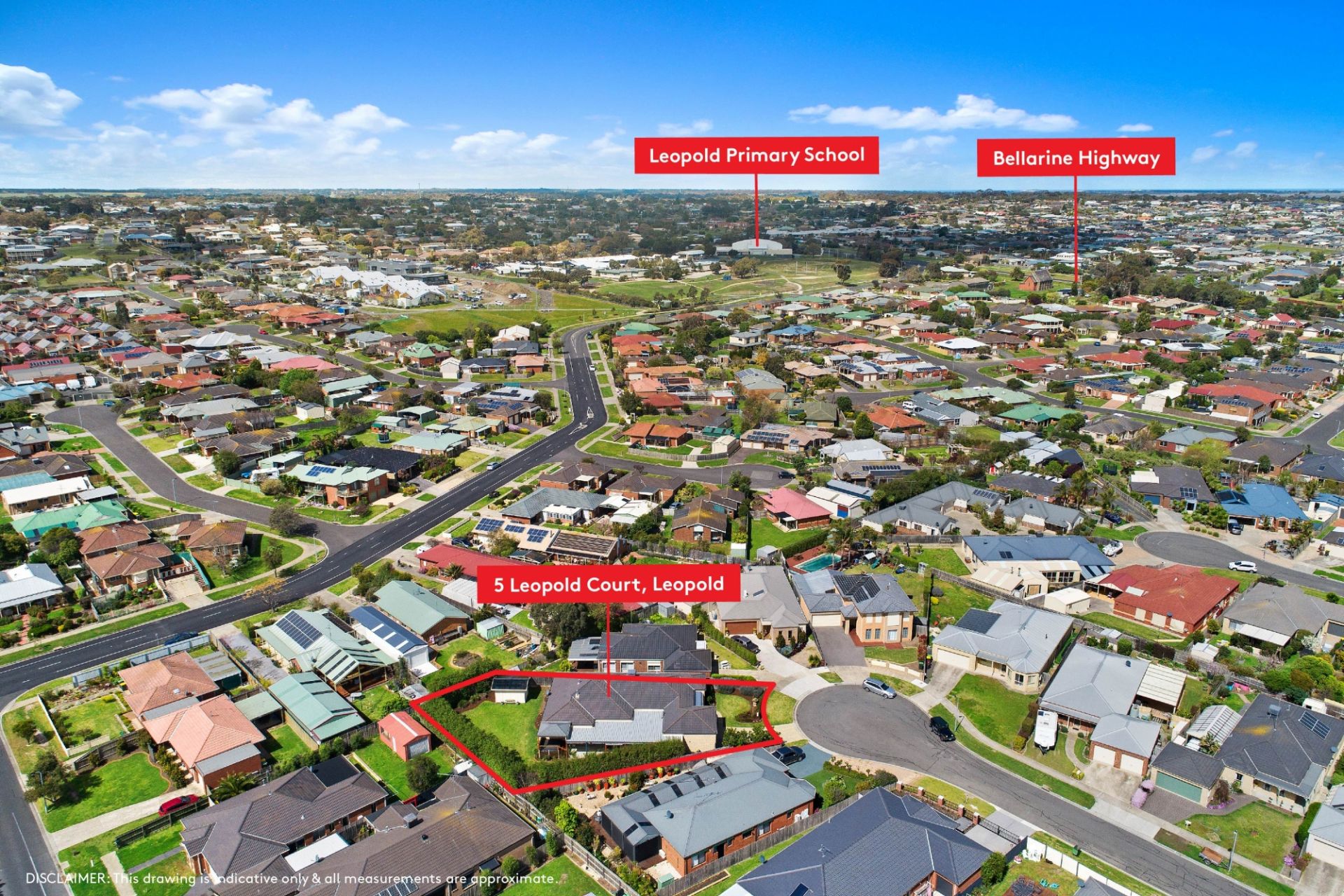 Real Estate For Sale 5 Leopold Court Leopold , VIC