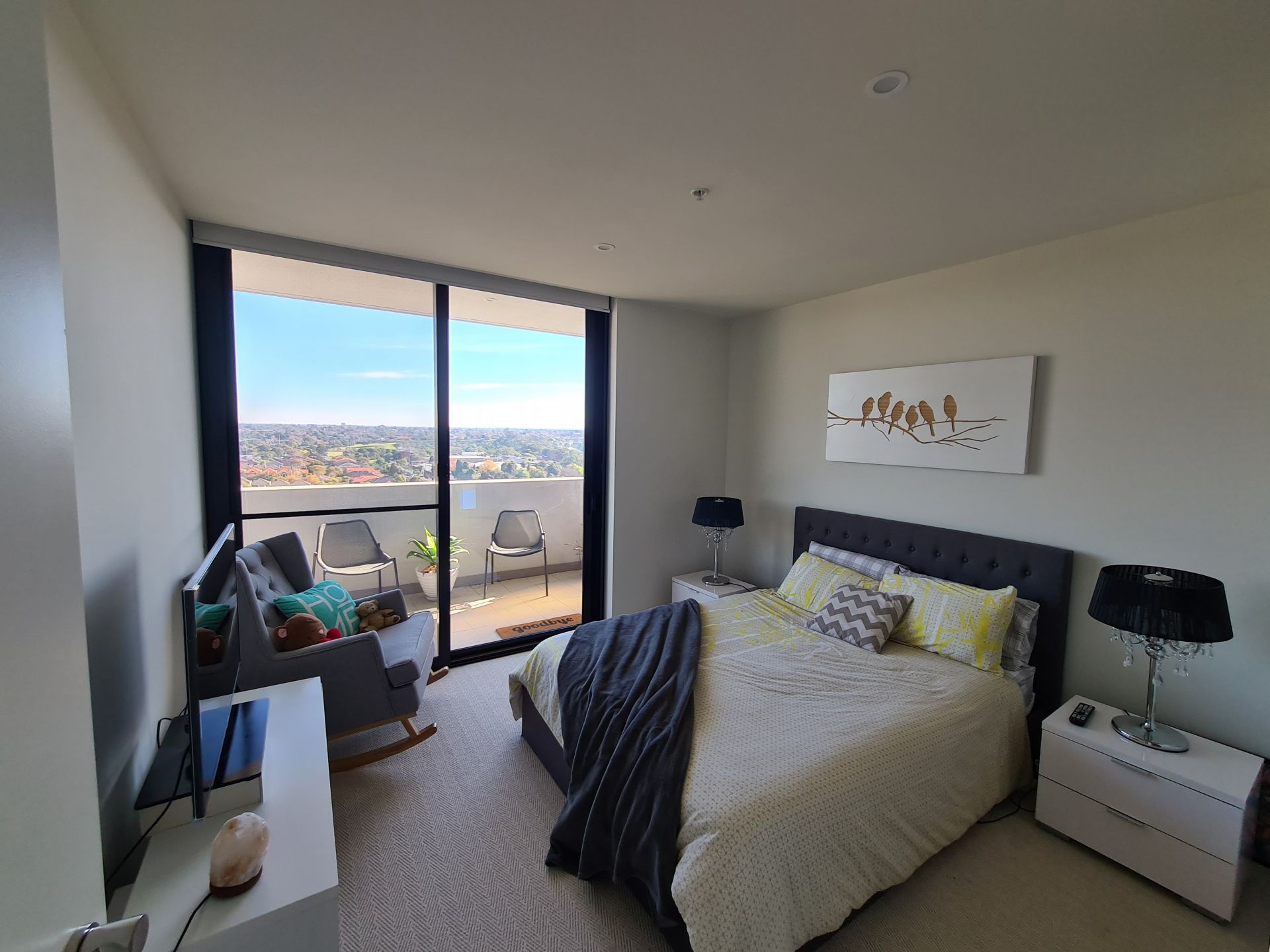 Spacious and light filled living at The Marque