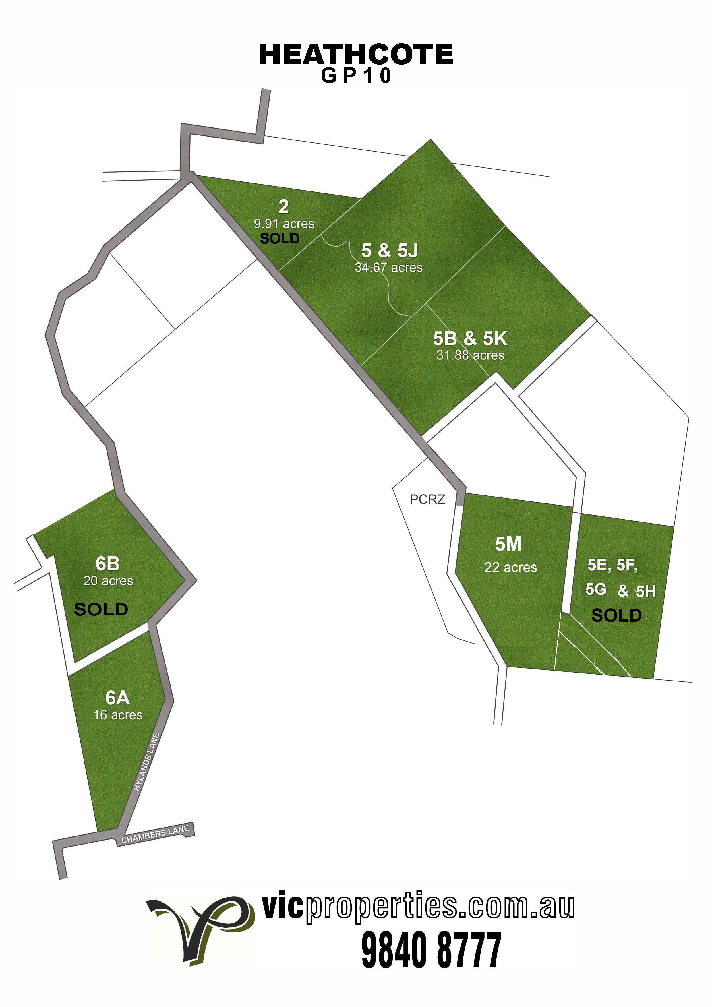 Lot 6A/ Hylands Lane, Heathcote VIC 3523