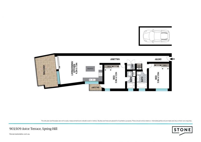 FURNISHED Chic Inner-City Pad.