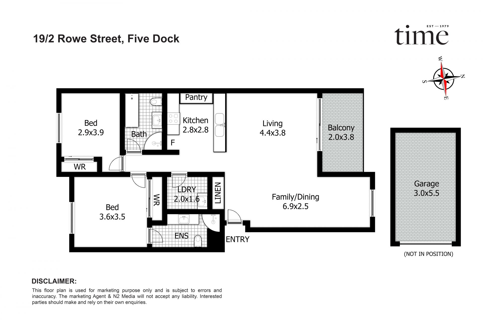 19/2 Rowe Street, Five Dock NSW