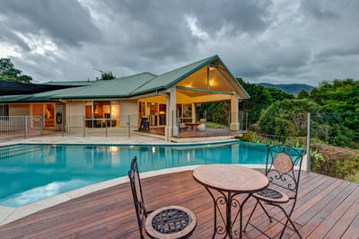 Sophisticated family living on a private 3 acres - sweeping north east views