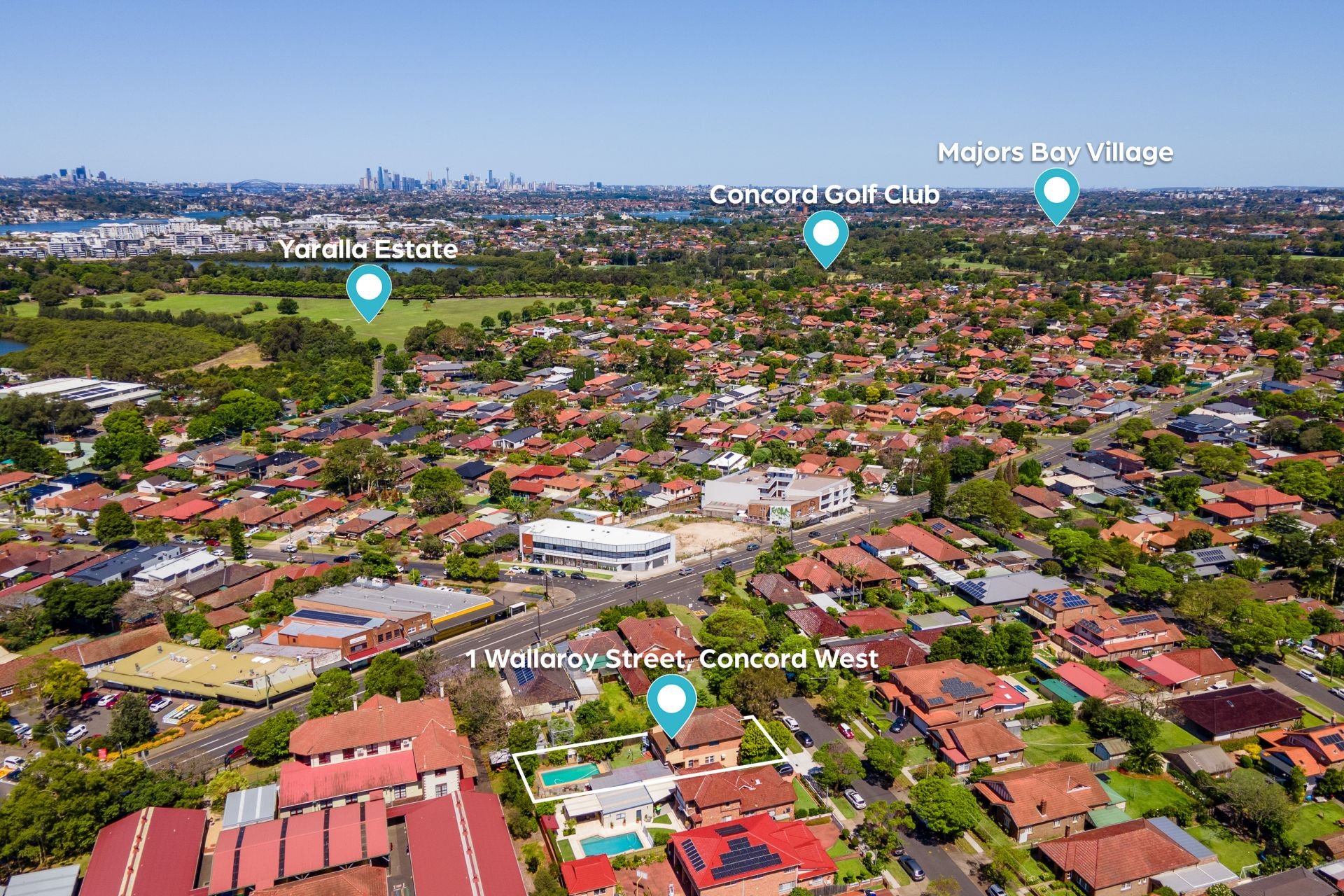 Real Estate For Sale 1 Wallaroy Street Concord West , NSW