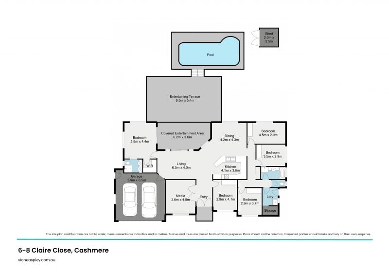 Spacious peaceful lowset home