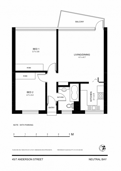 45/7 Anderson Street NEUTRAL BAY NSW, Bay - Thumbnail 5
