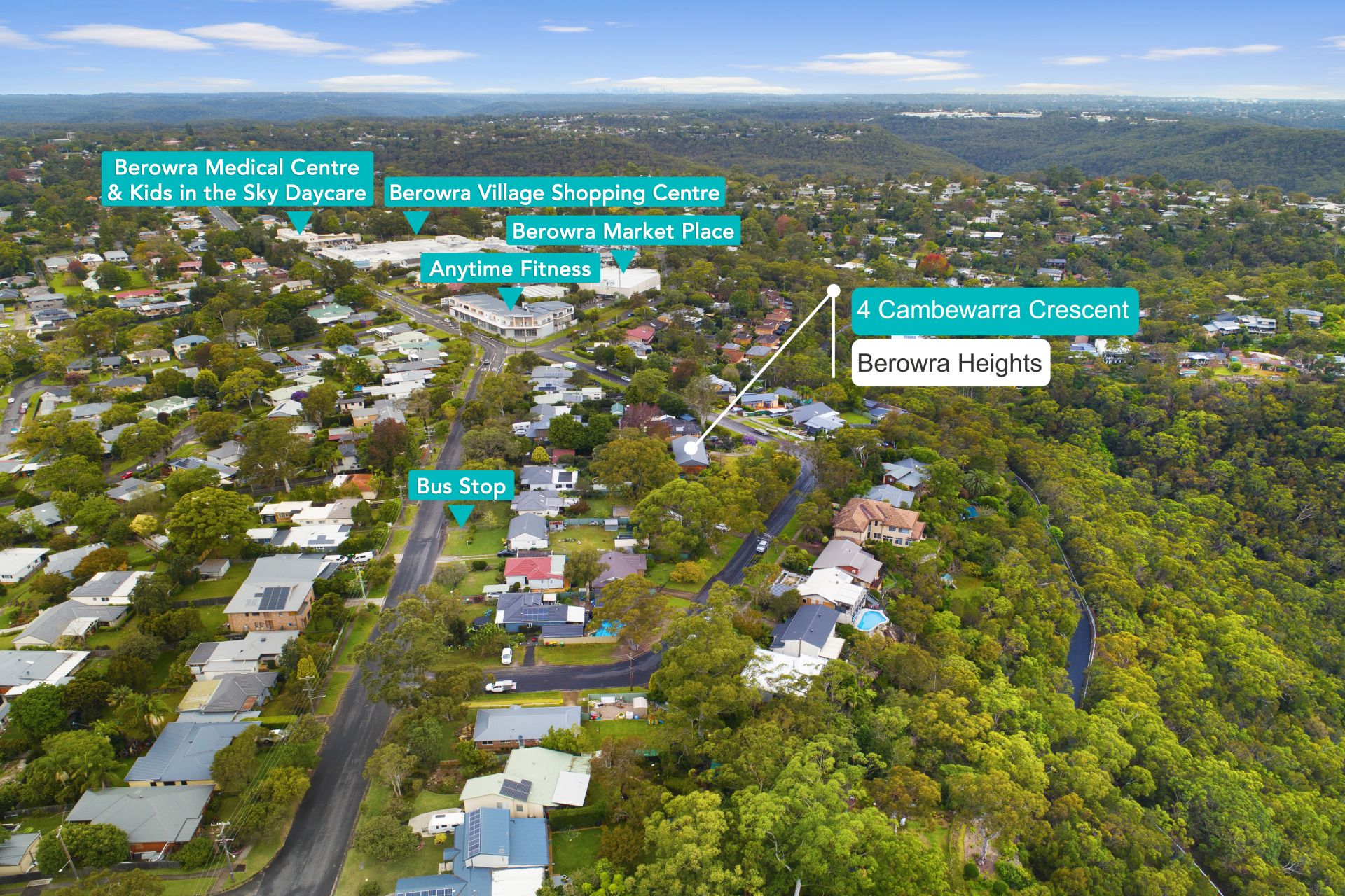 Real Estate For Sale 4 Cambewarra Crescent Berowra Heights , NSW