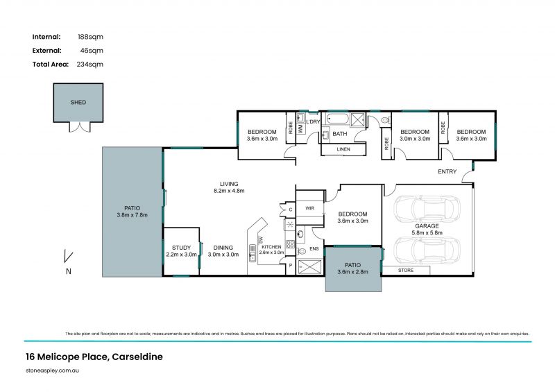 Open-plan family friendly home with side access