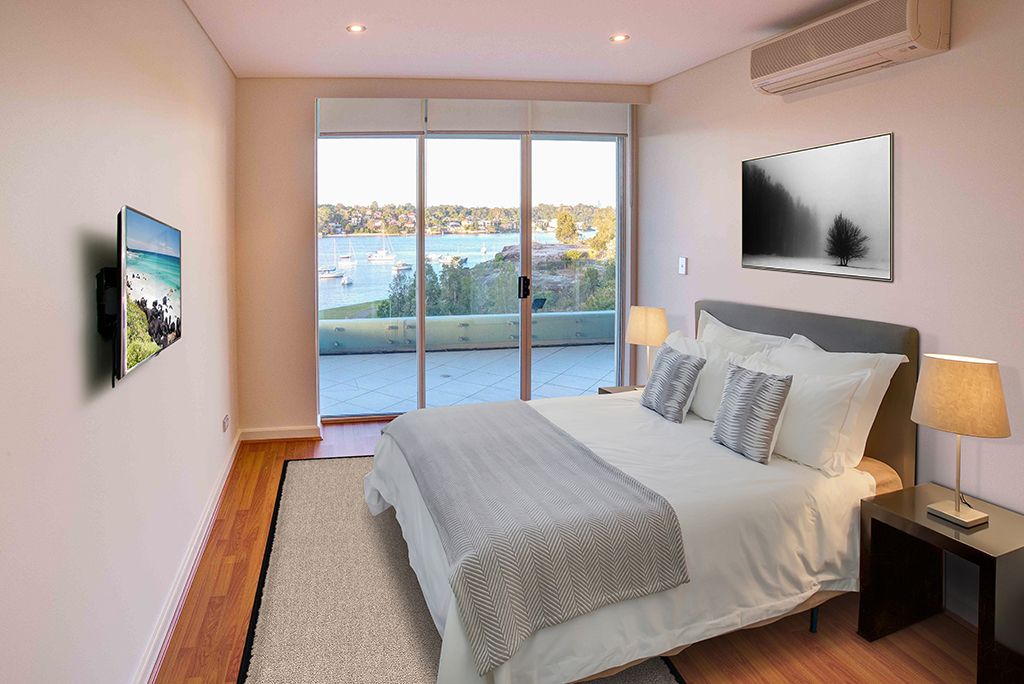 Sold - Designer Waterside Style with Sparkling Bay Views