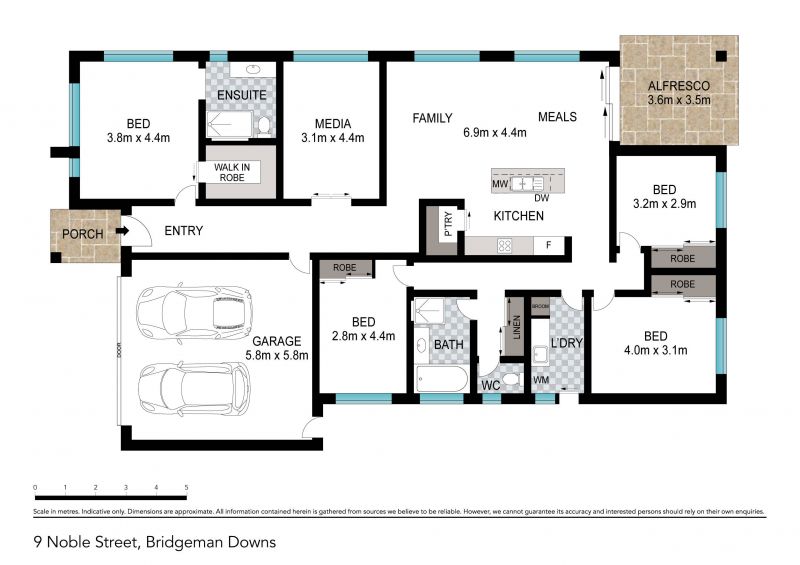 Sleek and chic family sized lowset home
