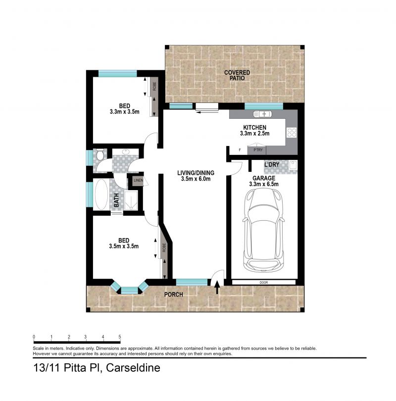 Immaculately renovated villa with huge courtyard!