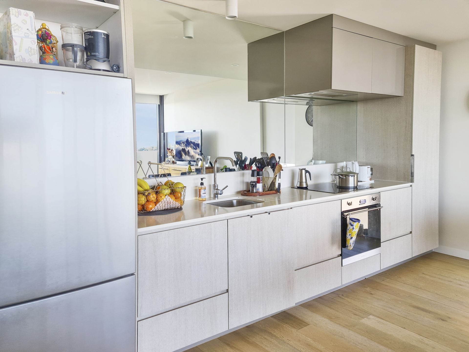 Spacious and light filled living at The Marque