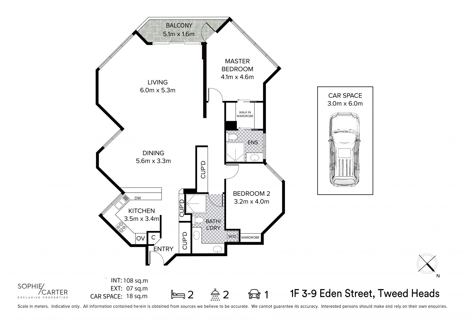 1F/3-9 Eden Street, Tweed Heads | Sophie Carter Exclusive Properties