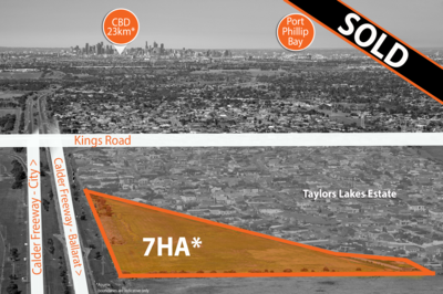 7 Hectares* Mixed Use site next to Calder Park 