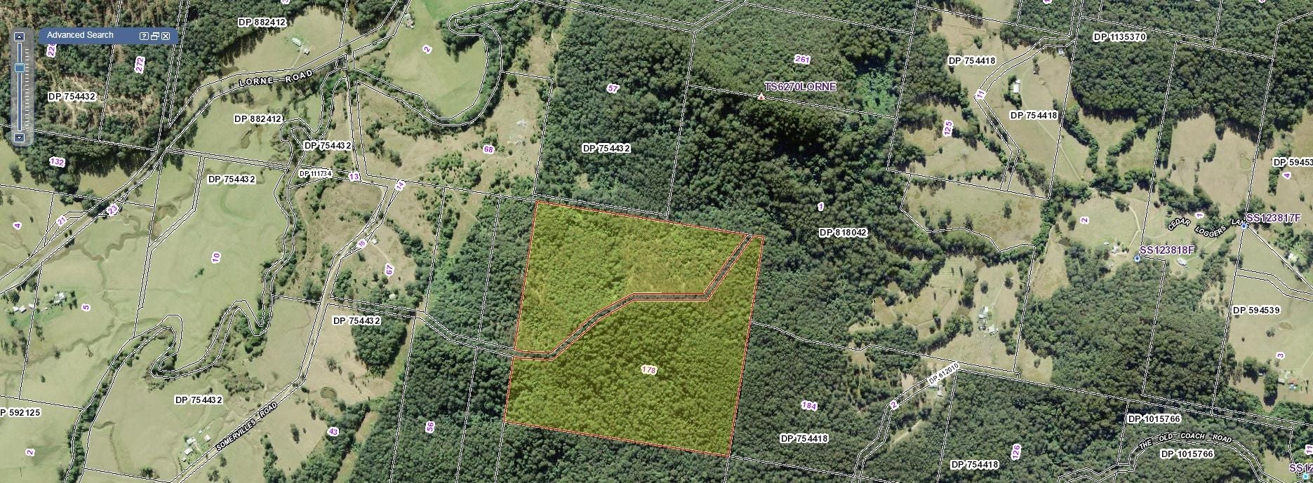 Lot 178 Lorne Rd, Batar Creek via, LORNE NSW 2439