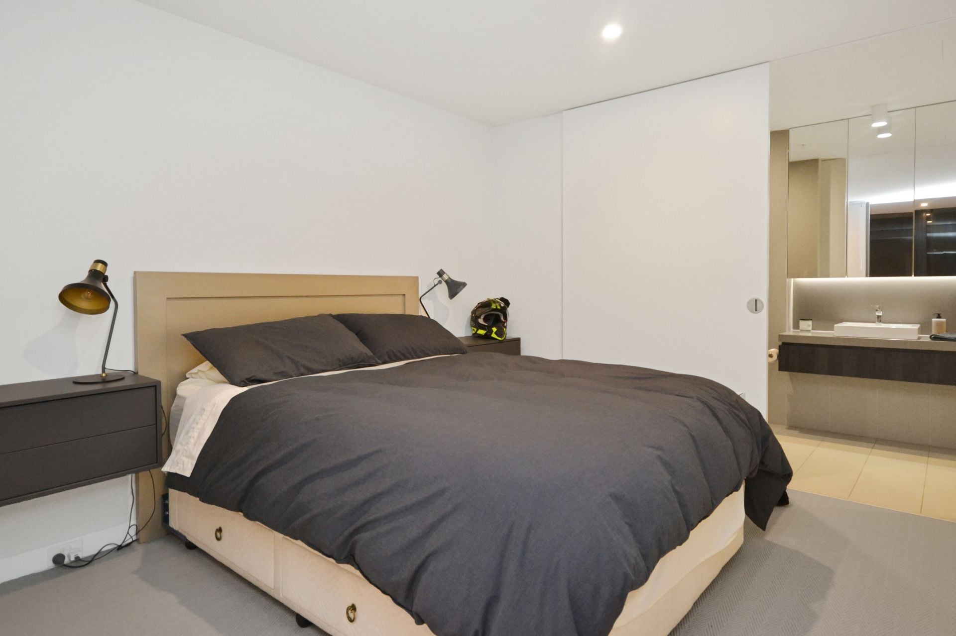 Spacious and light filled living at The Marque