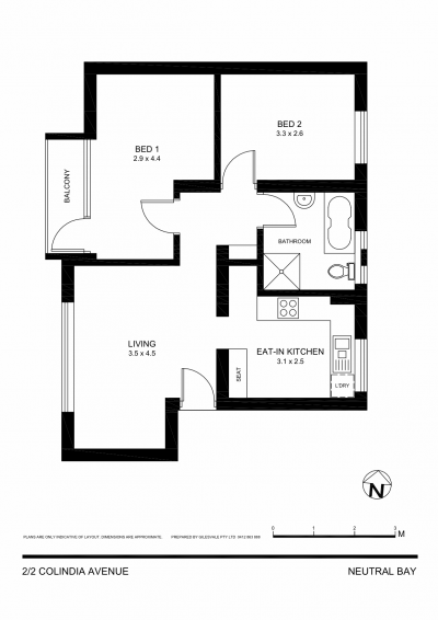 2/2 Colindia Avenue NEUTRAL BAY NSW, Bay - Thumbnail 8