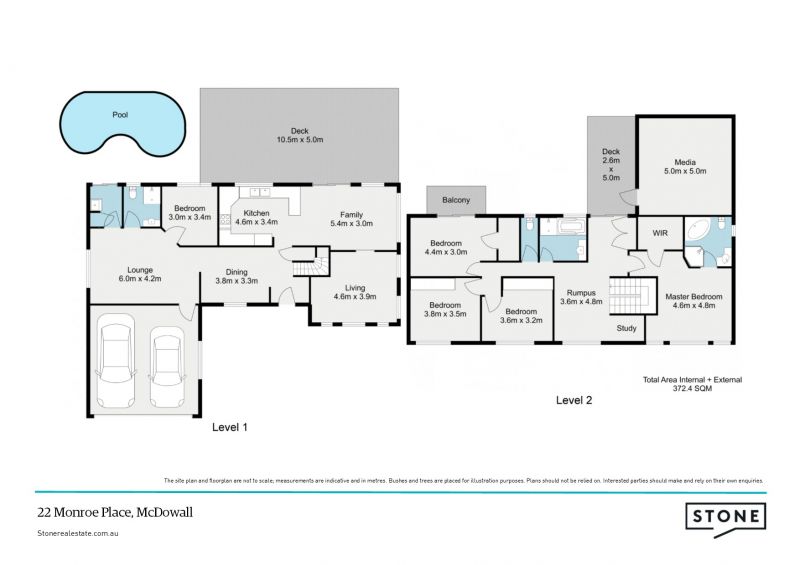 Large highset with dual living potential