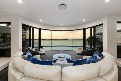 Absolute North-Facing Luxury Entertainer with Exquisite Broadwater Views