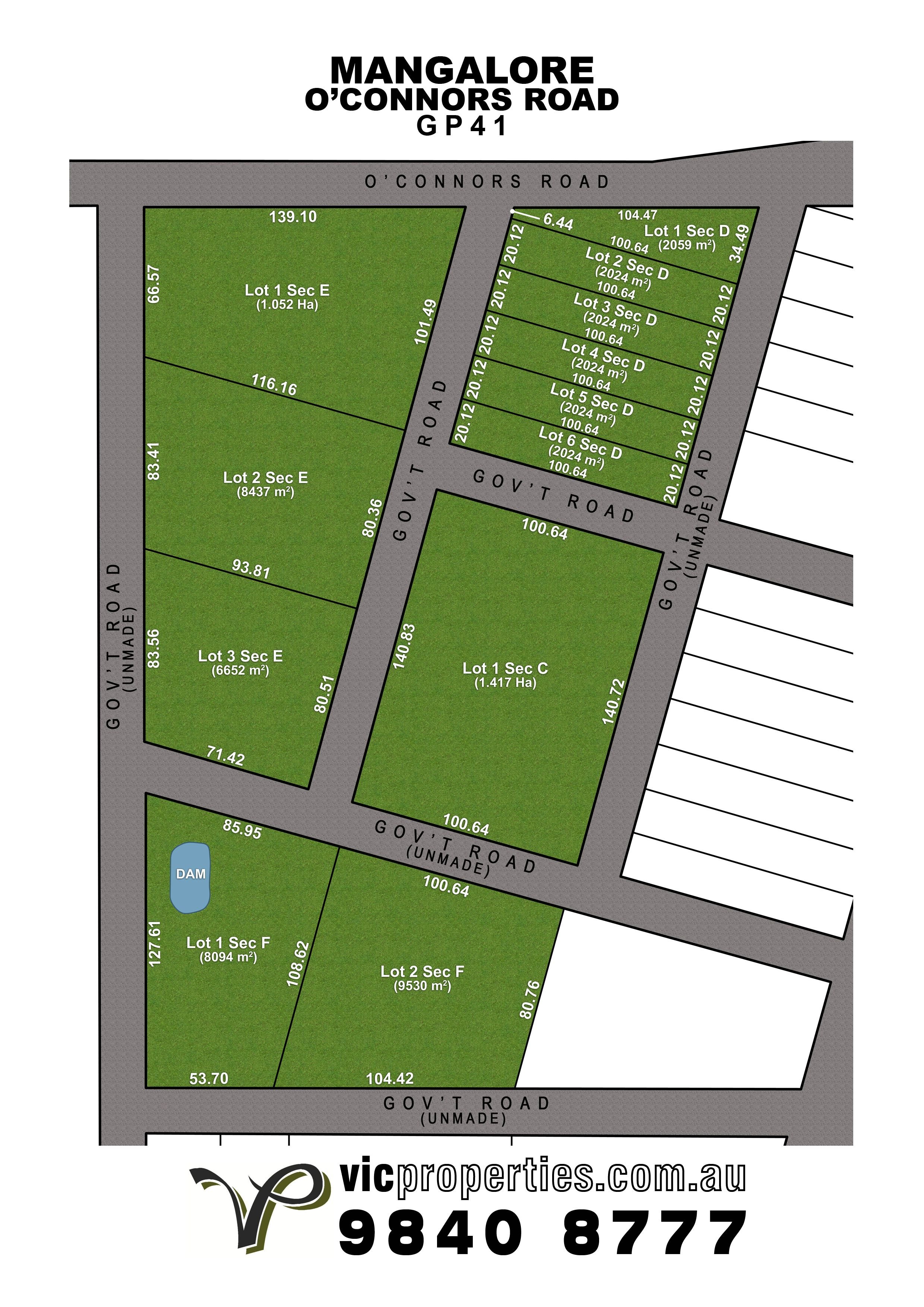 Lot 2SE/ O'connors Road, Mangalore VIC 3663