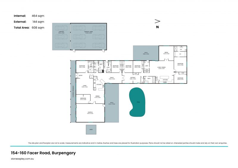 Genuine Dual Living on 3400m2 of flat acreage land