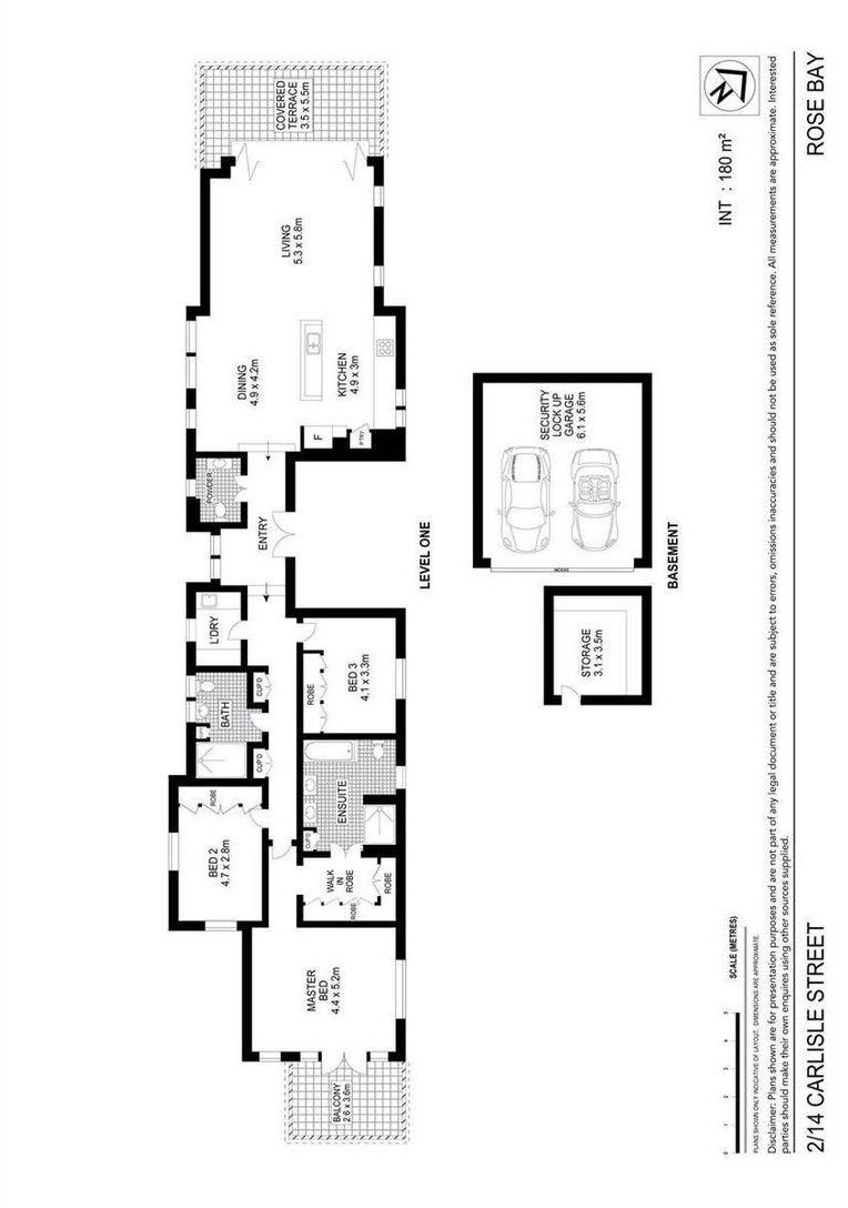 Real Estate For Lease 2/14 Carlisle Street Rose Bay , NSW