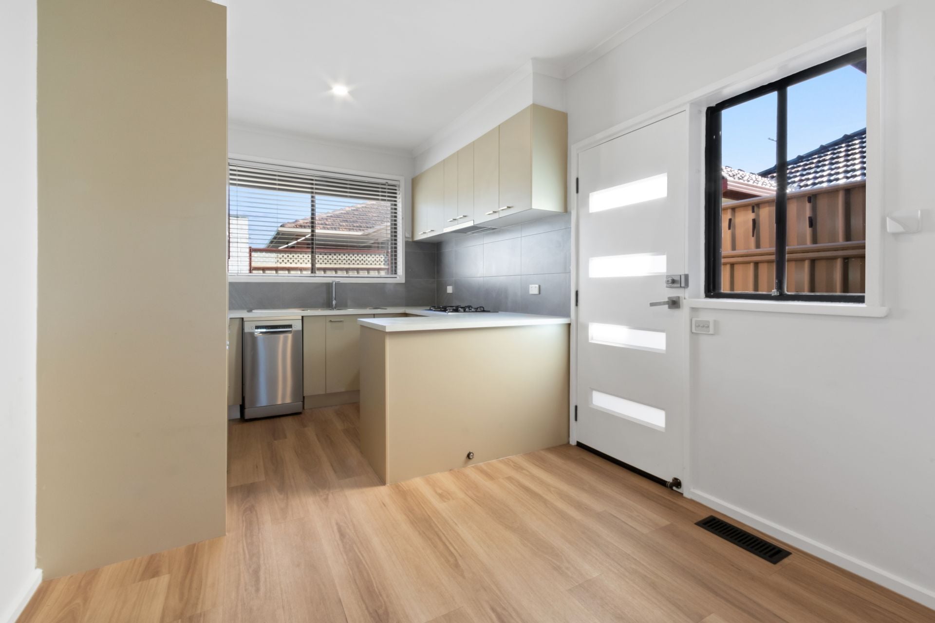 Versatile floorplan with modern convenience