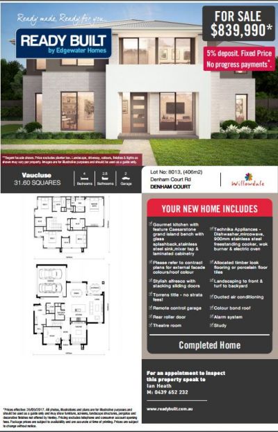 Brand New Home & Land Package Deal !!! 