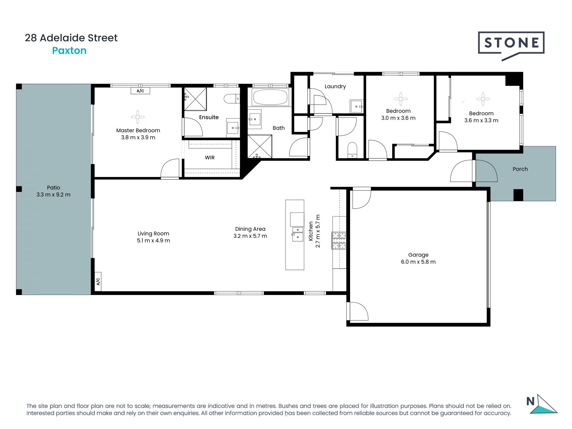 Near new home on massive block!