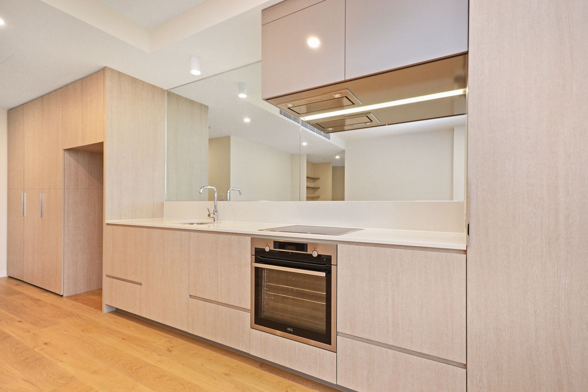 Spacious and light filled living at The Marque