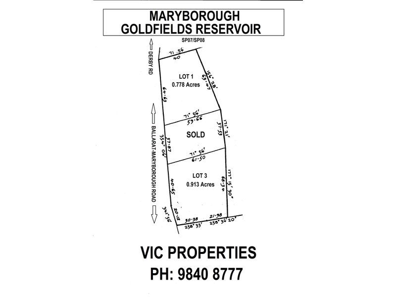 Lot 3/ Derby Road, Maryborough VIC 3465