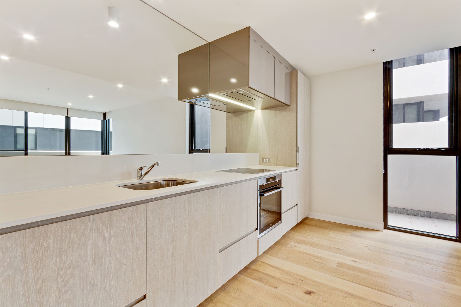 Spacious and light filled living at The Marque