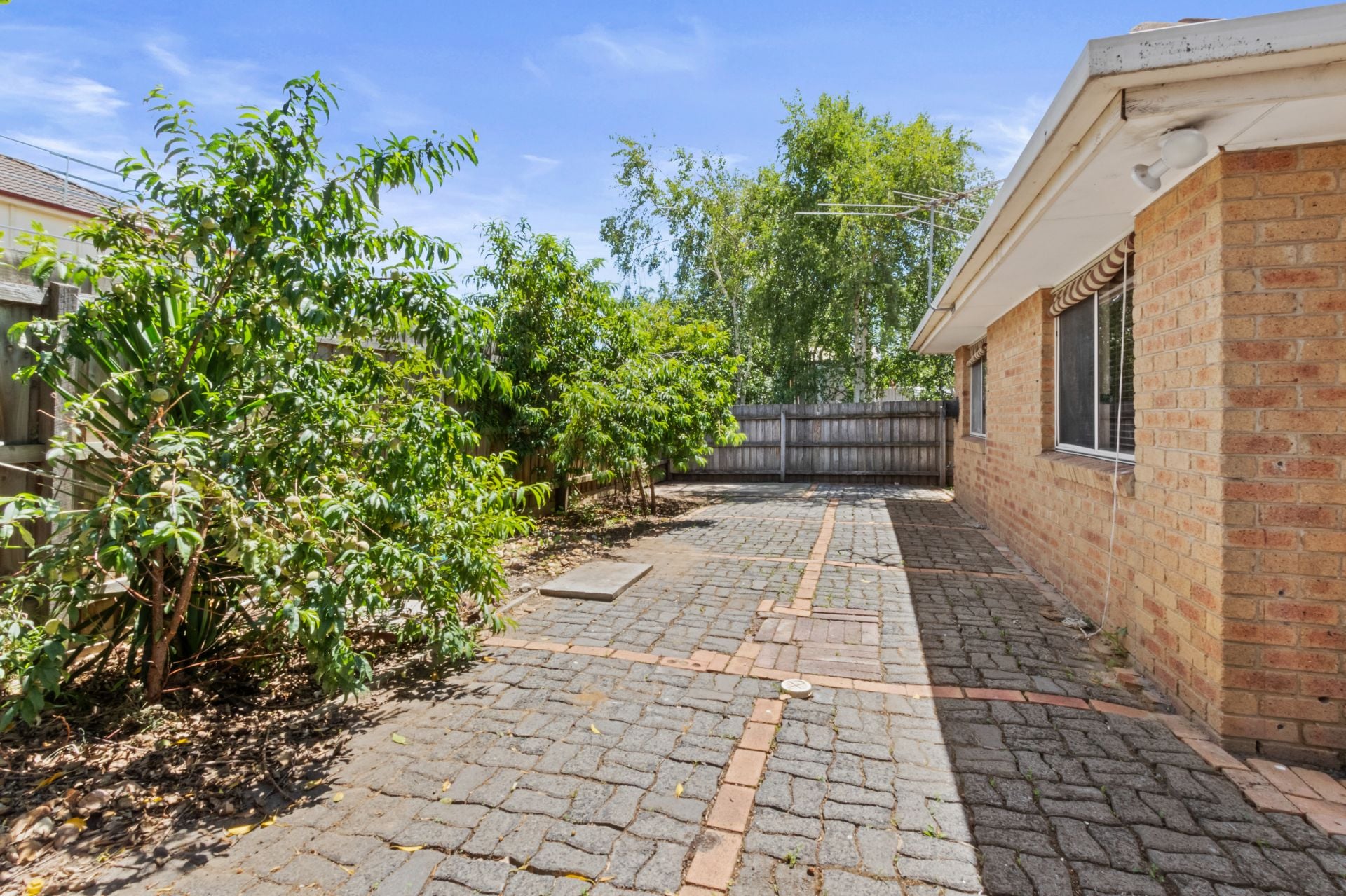 Single level 4 bedroom house