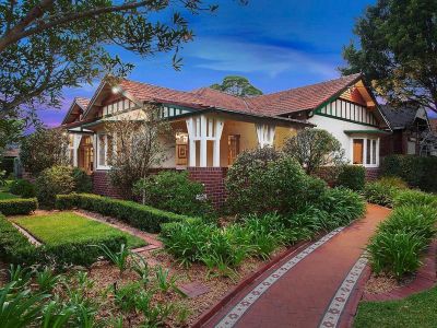 Exceptional residence on massive corner block