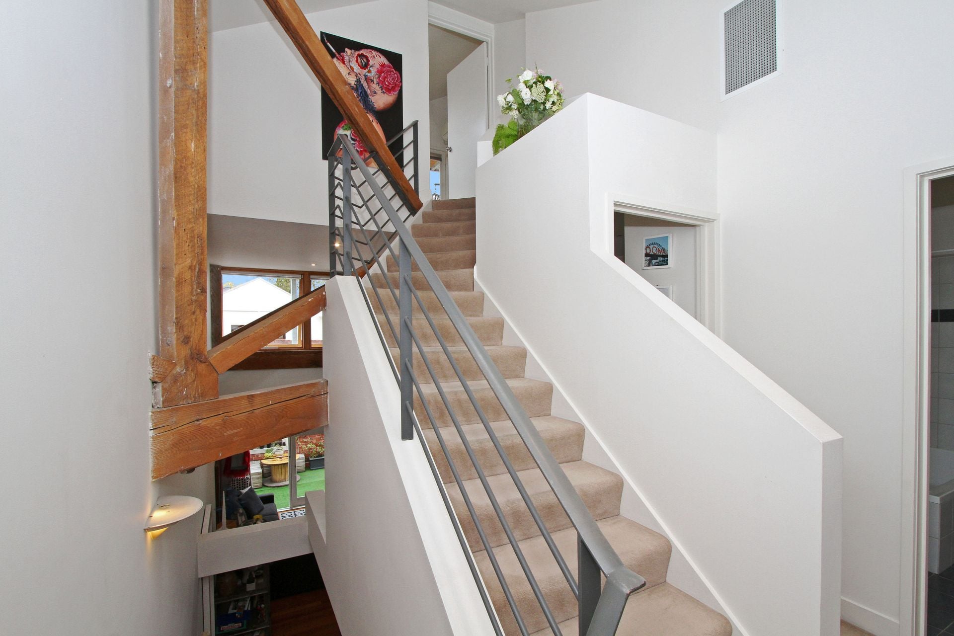 WAREHOUSE LIVING OVER THREE LEVELS