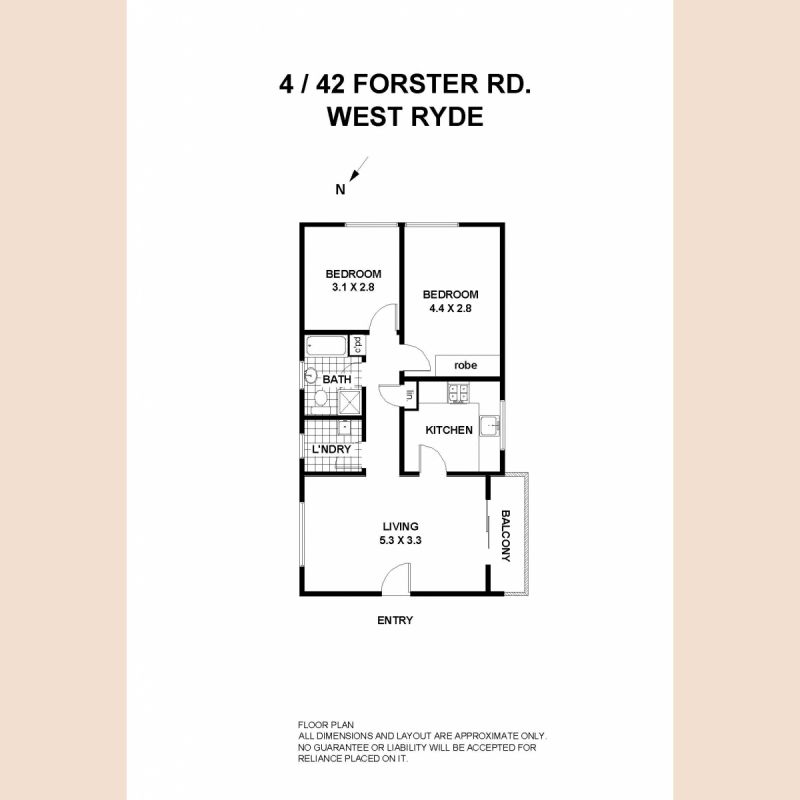 Real Estate For Lease 4/42 Forster Street West Ryde , NSW